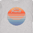 thumbnail image 4 of Inktastic Lake Powell Retro Sunset Boys or Girls Long Sleeve Toddler T-Shirt, 4 of 5