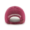 thumbnail image 2 of Women's '47 Burgundy Washington Commanders Finley-Clean Up Adjustable Hat, 2 of 2