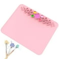 thumbnail image 2 of Silicone Craft Mat Silicone Painting Sheet with Palette Inch Scale Multifunctional Large Silicone Sheet 20‘‘ Non Stick S, 2 of 9