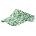 thumbnail image 3 of Adjustable Athletics Cap Gradient Color Sun Visor Breathable Top Sports Hat, 3 of 3
