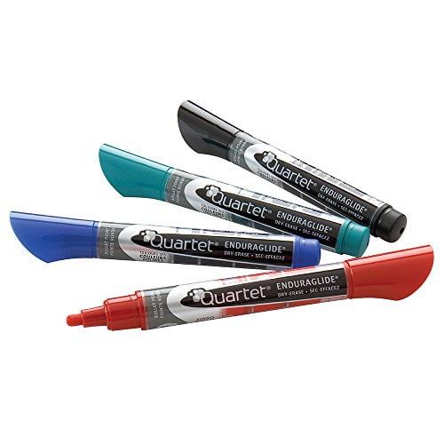 Quartet Dry Erase Markers, Whiteboard Markers, Bullet Tip, EnduraGlide