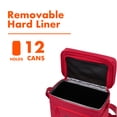 thumbnail image 3 of Ozark Trail 12-Can Soft-Sided Cooler with Removable Hard Liner, Red, 3 of 10