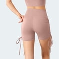 thumbnail image 4 of xfsWaSs High Waisted Biker Shorts for Women Tummy Control Soft Yoga Shorts Lightweight Stretch Workout Leggings Shorts Athletic Short, 4 of 5