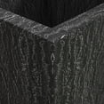 thumbnail image 5 of LeisureMod Verdura Indoor Outdoor Square Planter 22 Inch in Black, 5 of 8