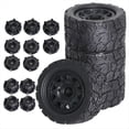 thumbnail image 1 of 4 Neumáticos para Camión -Stunt de 110 Mm, 1/10, Hexagonales de 12 mm y 14 mm para / ARRMA /KRATON/Outcast/ A, 1 of 6