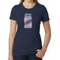 thumbnail image 1 of Starts and Stripes Beer T-shirts, Ladies Graphic T-shirts, Patriotic Shirts - Heather Navy MH200WPATRIOT S22 XL, 1 of 3