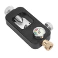 thumbnail image 1 of Adaptador de Repuesto para Tanque de Buceo, Equipo de Buceo de Aluminio Con Manómetro para Cilindro de 0,5 L y 1 L, Fácil Transferencia de Gas de Tanques Más Grandes A MÁS, 1 of 7