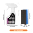 thumbnail image 3 of Ohmyroo Auto Headlight Cleaner Kit 6 Fl Oz Long Lasting Coating Solution Polish Restoration Accessories, 3 of 9