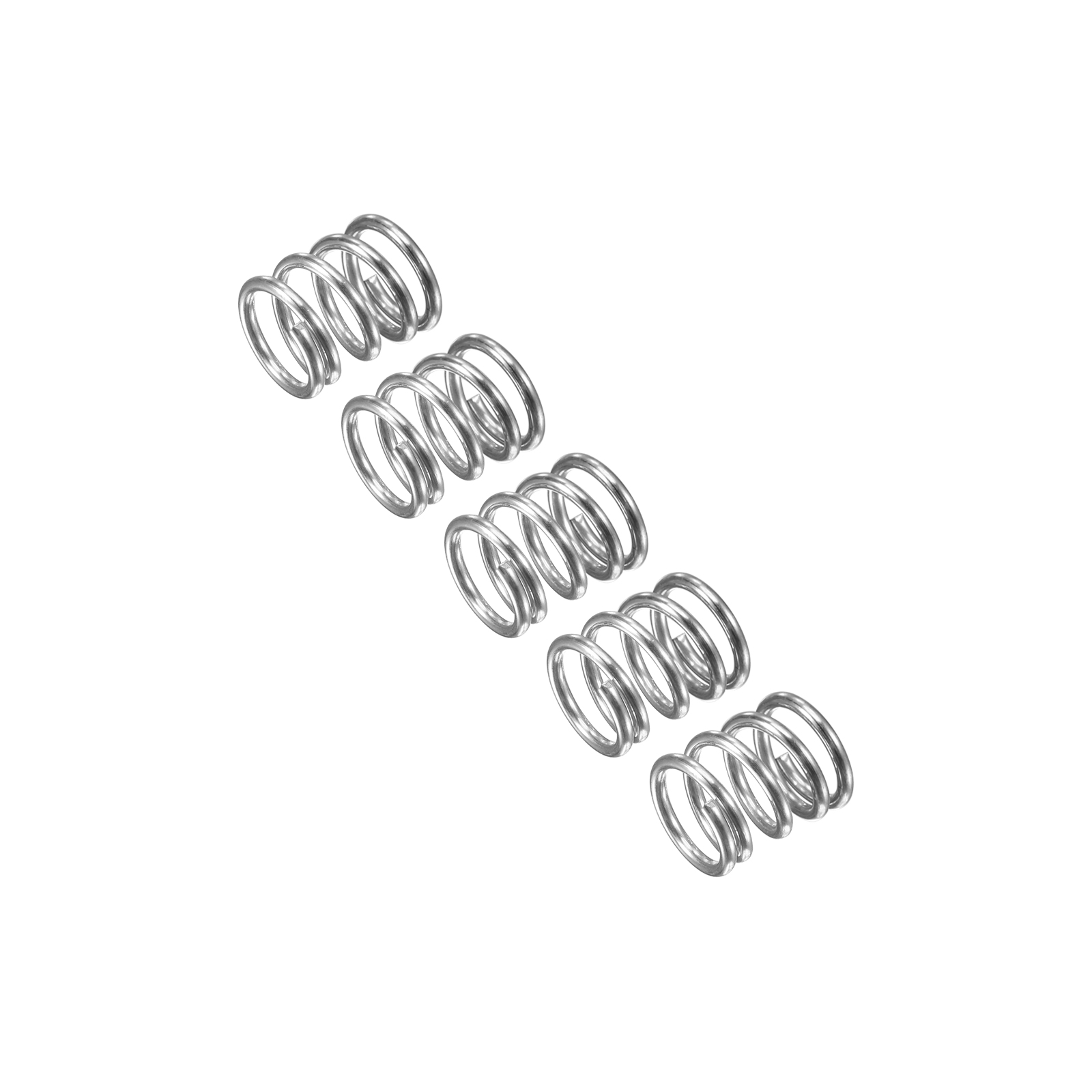 304 Stainless Steel Compression Springs - 1x16x50mm Multiple Sizes