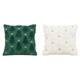 thumbnail image 1 of Fundas Almohada Navidad 45x45cm Funda Felpa Suave () Verde, 1 of 6