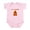 Petal Pink, variant on CafePress - I'm So Bootiful! Infant Bodysuit - Baby Light Bodysuit, Size Newborn - 24 Months