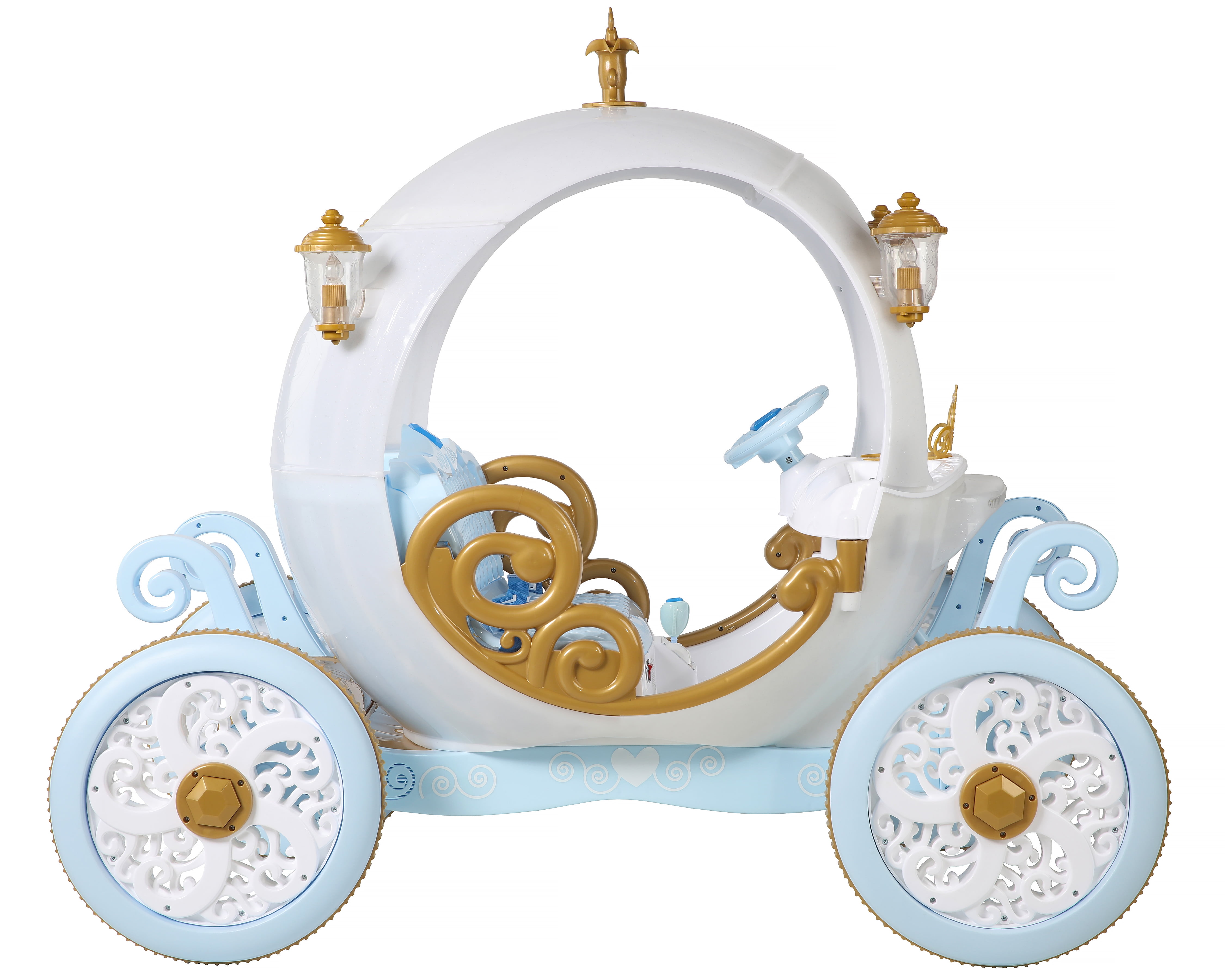 Power Wheels Cinderella Princess Carriage kapoemaoli