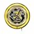 thumbnail image 3 of Holland Bar Stool Co. Wichita State University 15" Double Neon Wall Clock, 3 of 4