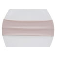 thumbnail image 1 of 50 Pieces, Spandex Chair Band Approx. 5 inch width x 12 inch length (unstretched) - Blush/Rose Gold, 1 of 1