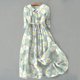 thumbnail image 1 of WILLBEST Vestidos de Algodon para Mujer, Estilo Coreano, con Cordones, Cintura Definida, Camisa, Vestido Midi de Verano, Media Manga, Vestido de Línea A A La Moda 754 Extra Grande, 1 of 3