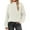 Beige, variant on Yangnuo Loose Fall Sweaters for Womens Women's Solid Color Pullover High Collar Knitted Sweater Tops High Collar Sweater
