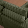 thumbnail image 3 of Soscana Boneless Couches for Living Room with Chaise,102" Sectional Sofa with Throw Pillow,Cozy Cloud Couch with L-Shaped,Sponge Compression Sofa,No Assembly Required,for Living Room,Apartment, APT, 3 of 7