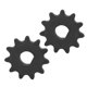 thumbnail image 2 of Engranaje De Piñón De Engranaje De Motor De Alta Velocidad, Motor Eléctrico De Piñón De Metal 2 Uds, Accesorio Maravilloso Para Scooters Eléctricos YLSHRF Pinion Gear, 2 of 8