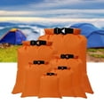 thumbnail image 1 of 6x Sac Sec Étanche Ensemble Sacs Secs Sec Humide Léger Haut Rafting Flottant Sac de Stockage Sec Étanche Canotage Sacs Secs Séparation Humide Sec Orange, 1 of 9