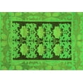 thumbnail image 1 of Ahgly Company Indoor Rectangle Abstract Green Modern Area Rugs, 5' x 8', 1 of 4