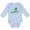 AE-Light Blue, variant on Inktastic Vero Beach Florida Vacation Boys or Girls Long Sleeve Baby Bodysuit