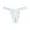 White, variant on Siilsaa Women's Underwear Open Sexy Underwear Lace Transparent T Pants Thong High Cut Briefs for Women Red,M