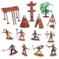 thumbnail image 1 of LNGOOR 13pcs Indian Man Model Toy Plastic Figures Model Men Figures Accessories Play Set for Kids, 1 of 7