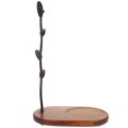 thumbnail image 1 of Wooden Base Coffee Mug Holder Stand Coffee Mug Iron Art Tree Rack for Countertop, 1 of 8