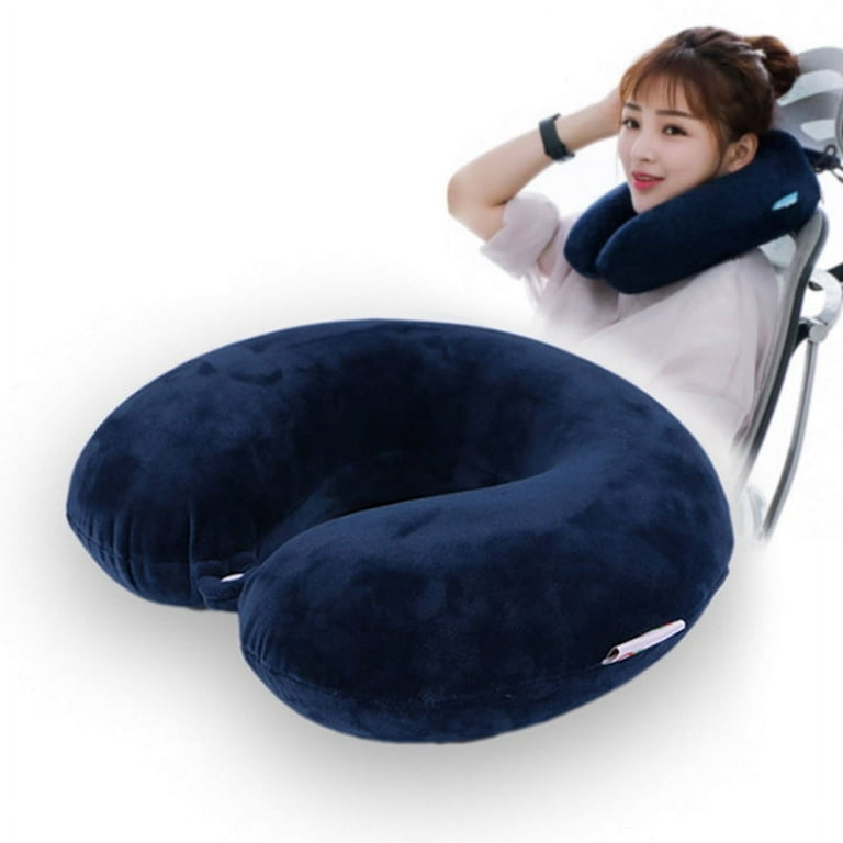 Flight neck pillow top