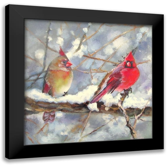 Pautov, Igor 12x12 Black Modern Framed Museum Art Print Titled - Couple