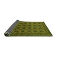thumbnail image 2 of Ahgly Company Indoor Round Oriental Green Industrial Area Rugs, 3' Round, 2 of 4