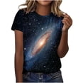 thumbnail image 2 of ALLLIST Graphic Women's Tops Crew Neck Short Sleeve Tee Shirts Casual Pullover Womens Clothing, 2 of 4