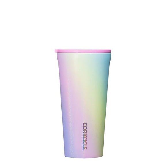 Taza de café Corkcicle Classic con triple aislamiento, 470 ml, Rainbow