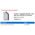 thumbnail image 2 of Air Filter - Compatible with 2020 - 2023 GMC Sierra 3500 HD 6.6L V8 Diesel 2021 2022, 2 of 2