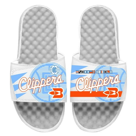 

Youth ISlide White LA Clippers 2021/22 City Edition Jersey Slide Sandals