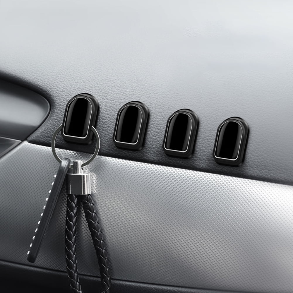 1pc Car Auto Interior Body Edge ABS Elastic Net Storage Phone Holder Accessories 