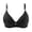 Black, variant on VerPetridure Bras for Women Full Coverage Woman's Embroidered Glossy Comfortable Breathable Bra Underwear No Rims