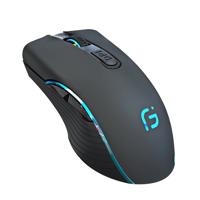 Ratón inalámbrico Bluetooth de 2,4 GHz 6 botones PC Ordenador portátil Ratones Ratón óptico de trabajo inalámbrico kenally DZ7838-03