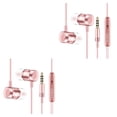 thumbnail image 4 of Injueey Puerto de 3,5mm en la oreja Supergraves Control de línea auricular teléfono aleación de aluminio auriculares de moda micrófono auriculares Type2 NO2, 4 of 5