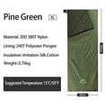 thumbnail image 2 of Saco de dormir Naturehike, ultraligero, impermeable, 3 estaciones, 2 of 9