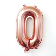 thumbnail image 5 of 32-inch rose gold digital balloon medium aluminum film letter number 0-9 inflatable decoration New Year balloon - style：Number 5；, 5 of 5