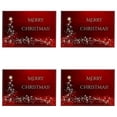 thumbnail image 2 of Christmas Placemats Set of 4,Merry Christmas Placemats for Dining Table,12 x 18 Inch Seasonal Winter Xmas Holiday Rustic Vintage Thanksgiving Washable Table Mats,4PCS, 2 of 7