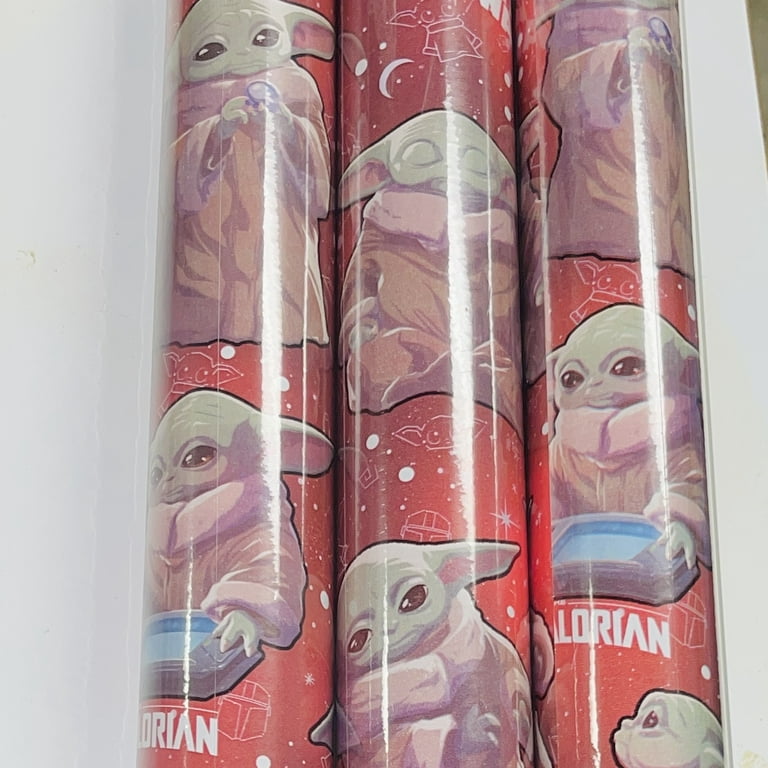 Star Wars New Disney Graphics Wrapping Paper 50 Sq ft