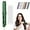 Green, variant on Dual Purpose Curling Wand and Straightener for Women and Girls, Long-Lasting Portable Hair Styler for All Hair Types (Green)