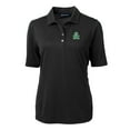 thumbnail image 2 of Women's Cutter & Buck Black Marshall Thundering Herd Team Virtue Eco Pique Recycled Polo, 2 of 3