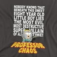 thumbnail image 2 of South Park Professor Chaos Women's T Shirt,Professor Chaos, Medium, 2 of 6