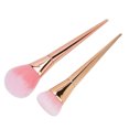 thumbnail image 2 of Brocha cosmética profesional de oro rosa, maquillaje facial en polvo, juego de brochas para colorete, herramienta de belleza, 2 of 8