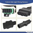 thumbnail image 4 of 11 Pin Vehicle Side Light Wiring Harness with Dust Cover 22413 26357 for Western Fisher Blizzard Sno, 4 of 5