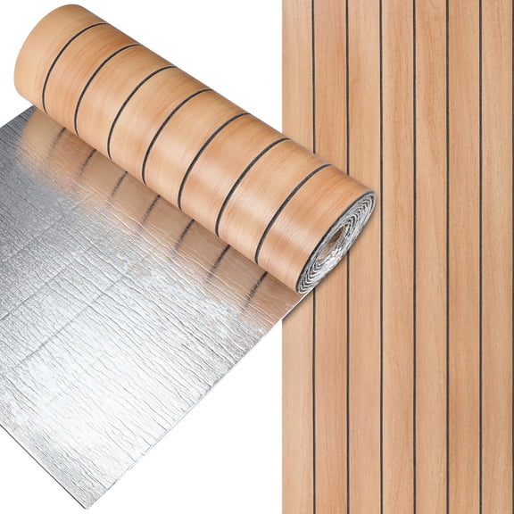 Milisten Peel and Stick Faux Wood Grain Wallpaper for Easy and Stylish Wall Decoration, Removable and