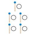 thumbnail image 3 of Advancent Crystal Bowl Knocking Stick Instrumento de percusión Accesorios Mallet Therapy Drumstick Yoga Regalo de Navidad Azul Type2 NO2, 3 of 6